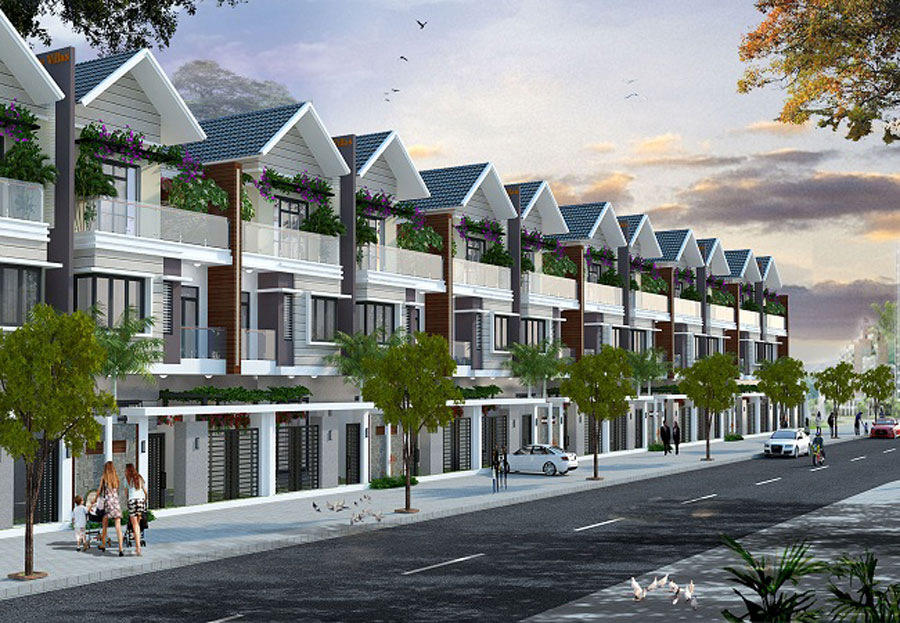Mẫu nhà phố Biệt thự Saigon Mystery Villas quận 2