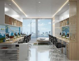 Mẫu Mô hình căn hộ Officetel moonlight boulevard