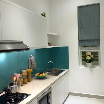 Bộ bếp tại căn hộ Florita garden quận 7