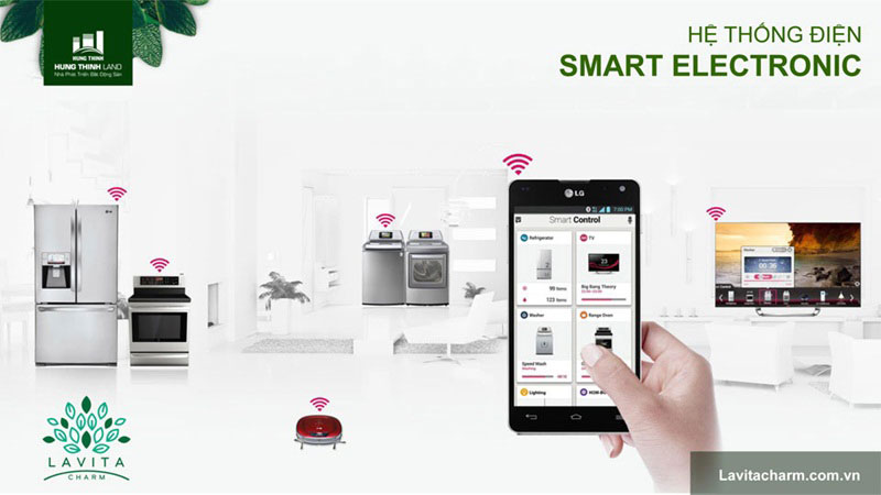 Thiết bị Smart home tại căn hộ lavita charm thủ đức