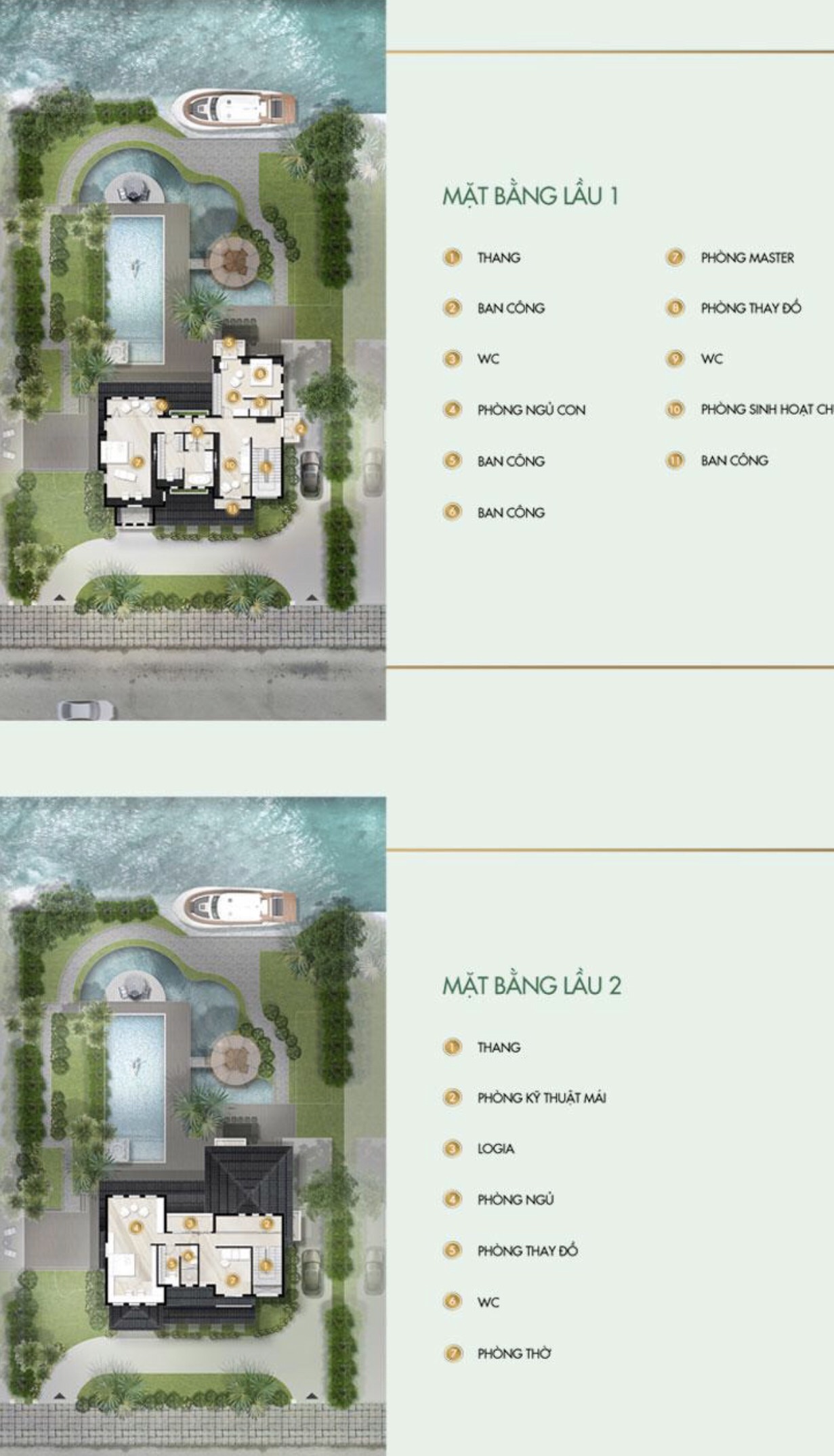 Mẫu biệt thự dự án Saigon garden riverside