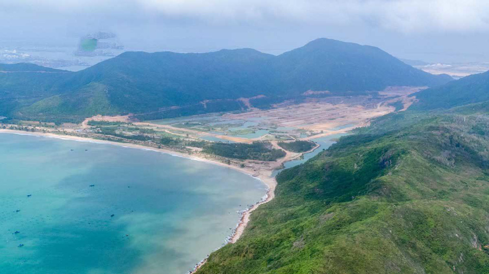 Hạ tầng thi công tại Hải Giang Bay Merry Land